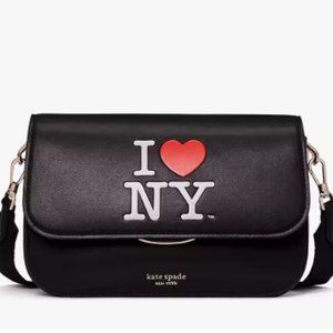 I Love NY X Kate Spade New York Buddie Medium Shoulder Bag